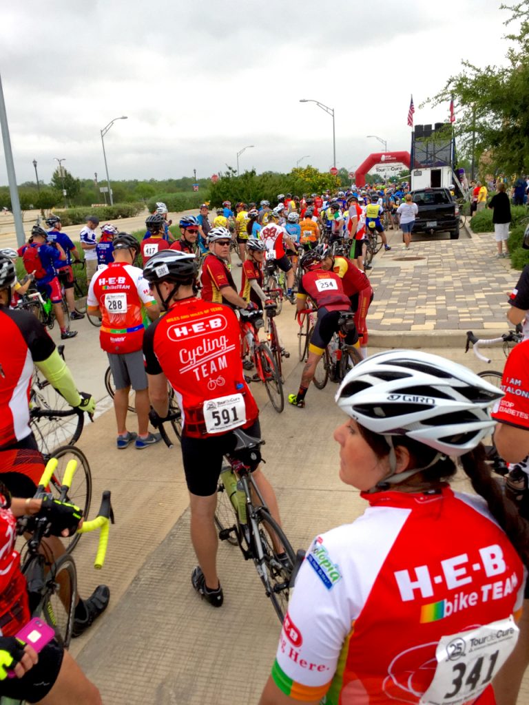 Start of ride