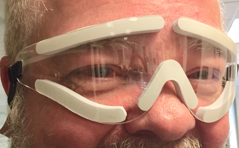 post-surgery goggles