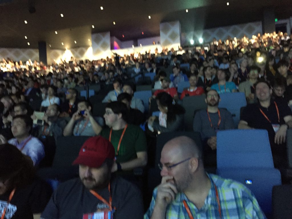 Keynote audience